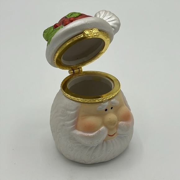 SANTA CLAUSE TRINKET BOX - Picture 2 of 6